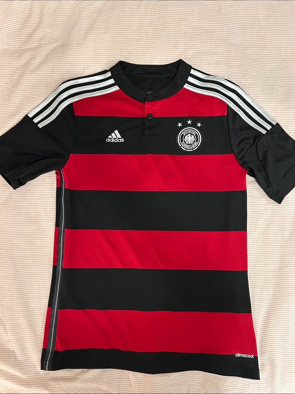Adidas Team Germany Soccer Jersey (2014 Away Edition)